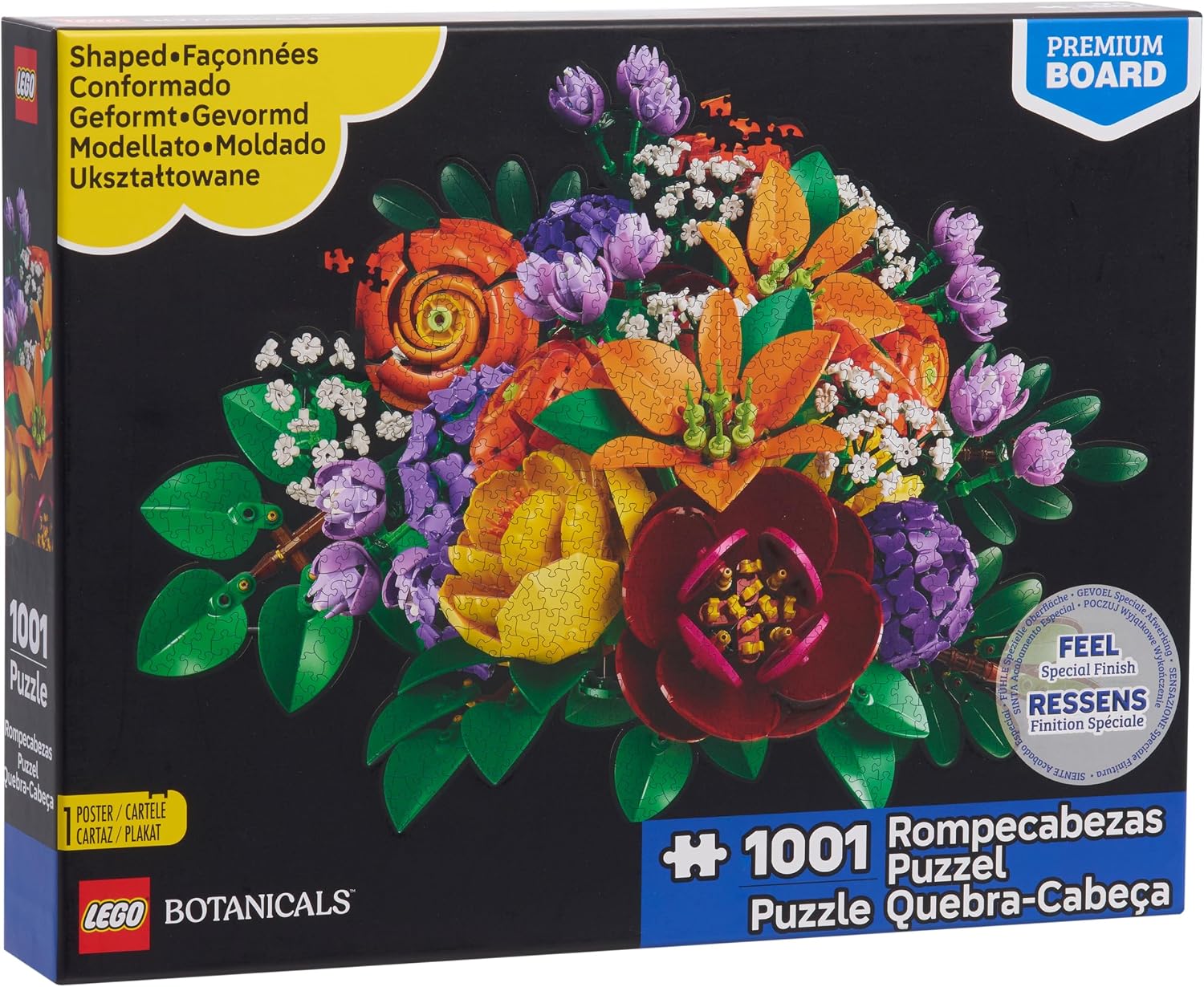 Lego Botanical Purple Floral 1001 Piece Puzzle