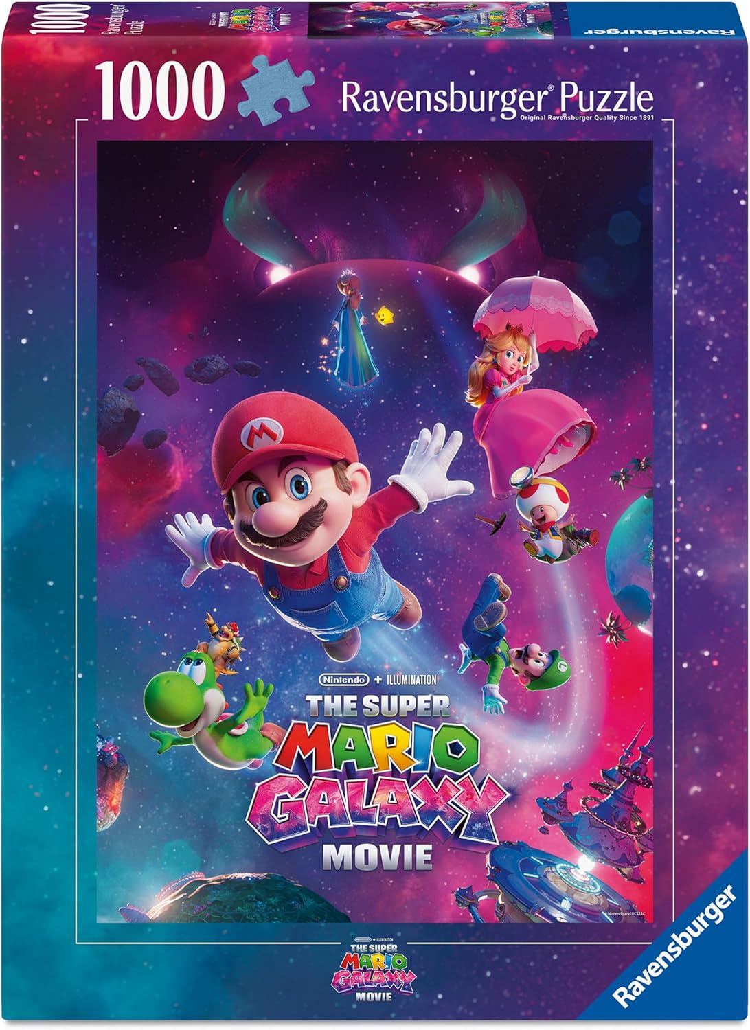 Super Mario Galaxy Movie 1000 Piece Jigsaw Puzzle