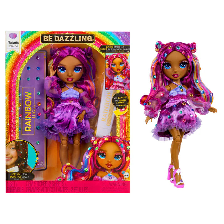 Rainbow High Doll Be Dazzling Noemie Violette