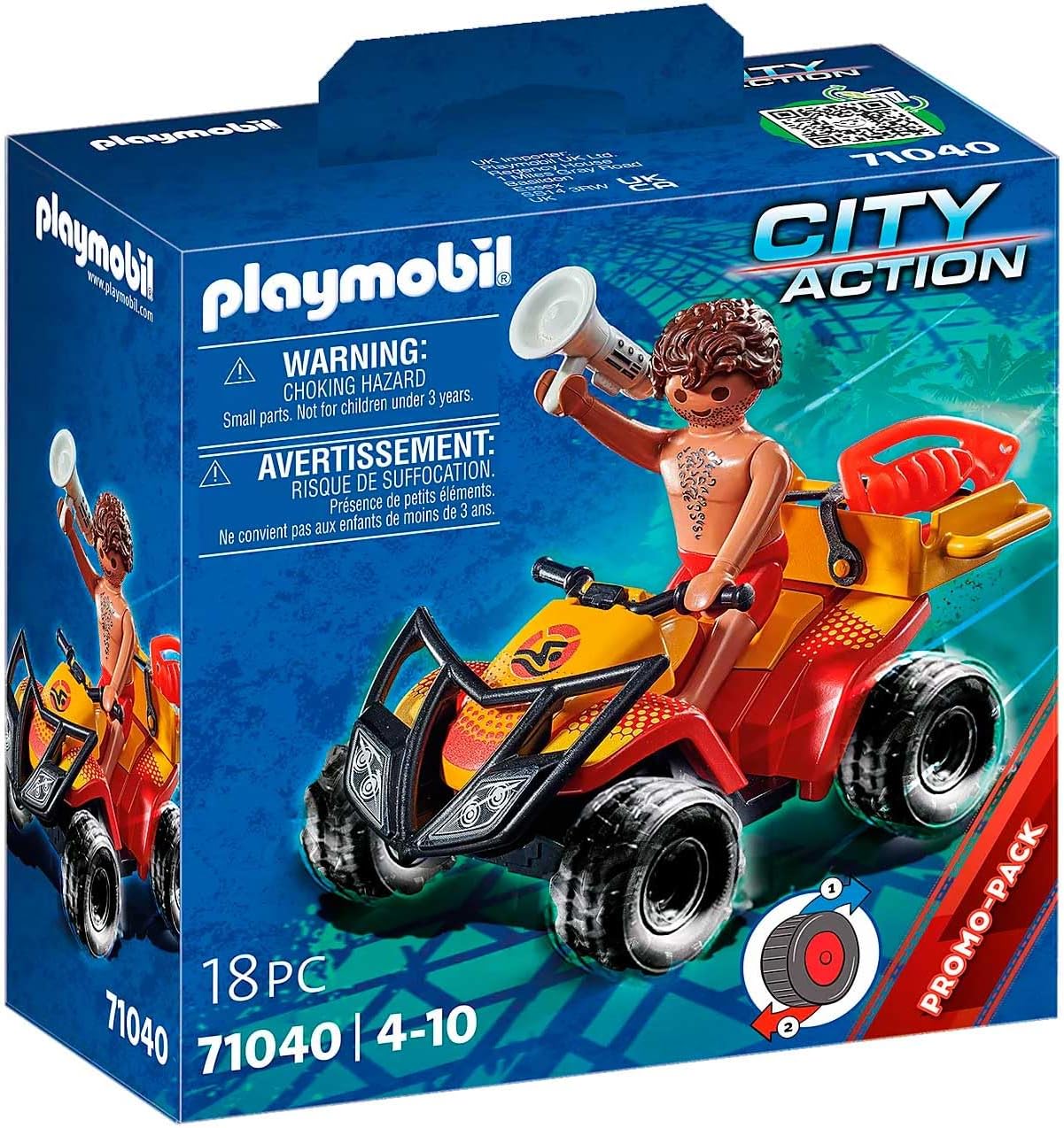 Playmobil Beach Patrol Quad