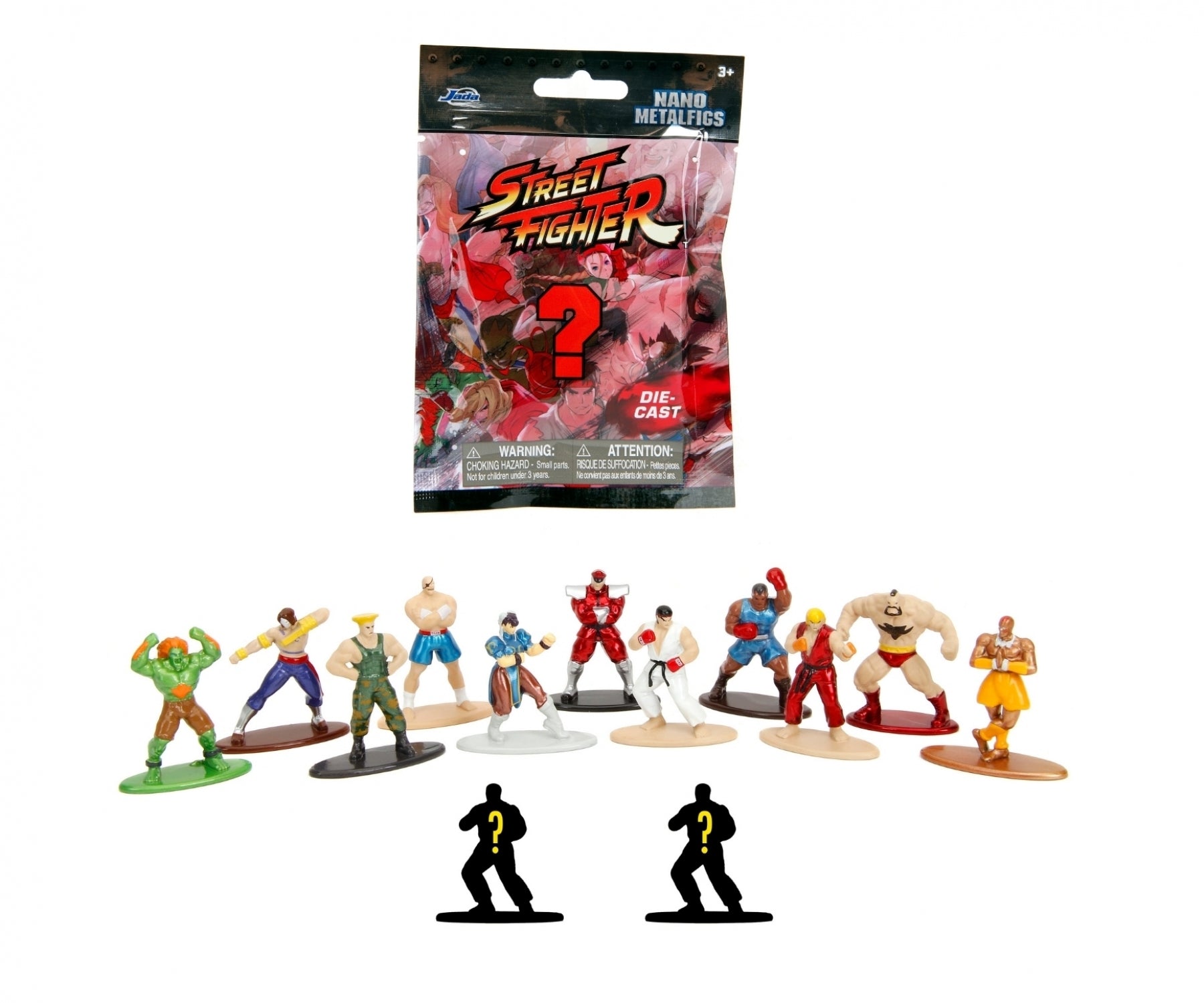 Jada Street Fighter Nano Metalfigs Surprise Figure