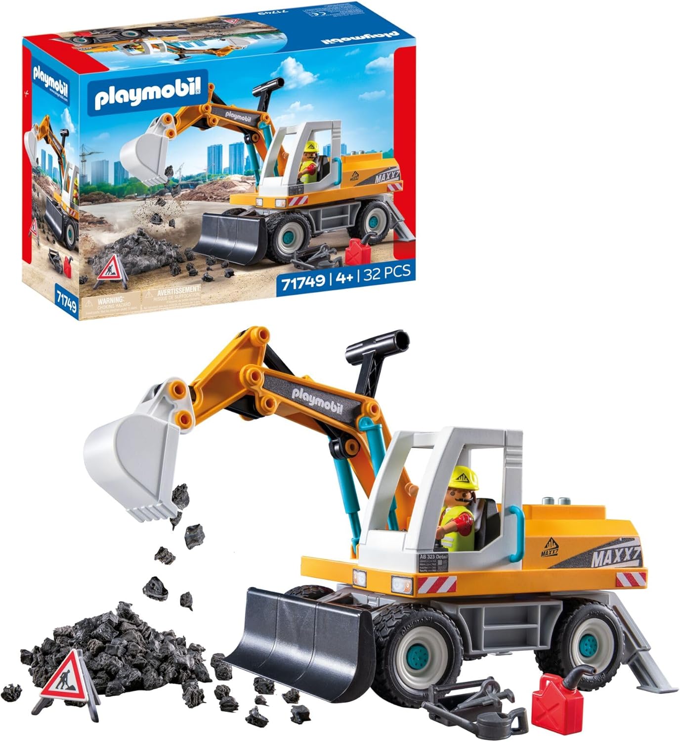 Playmobil Large Excavator