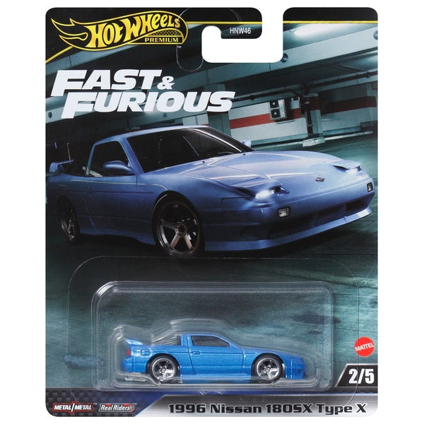 Hot Wheels Premium Fast & Furious 1996 Nissan 180SX Type X