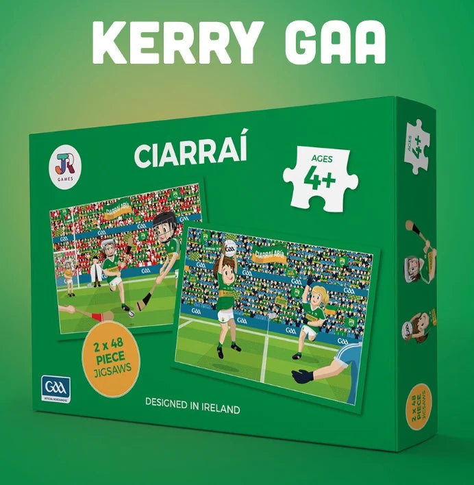 Kerry Gaelic Games Jigsaw Puzzle 2x48 Piece