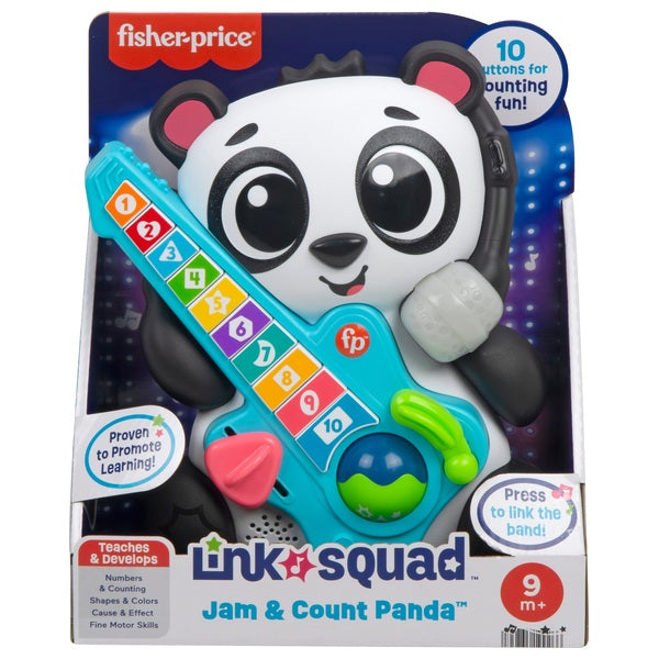 Fisher-Price Link Squad Jam & Count Panda