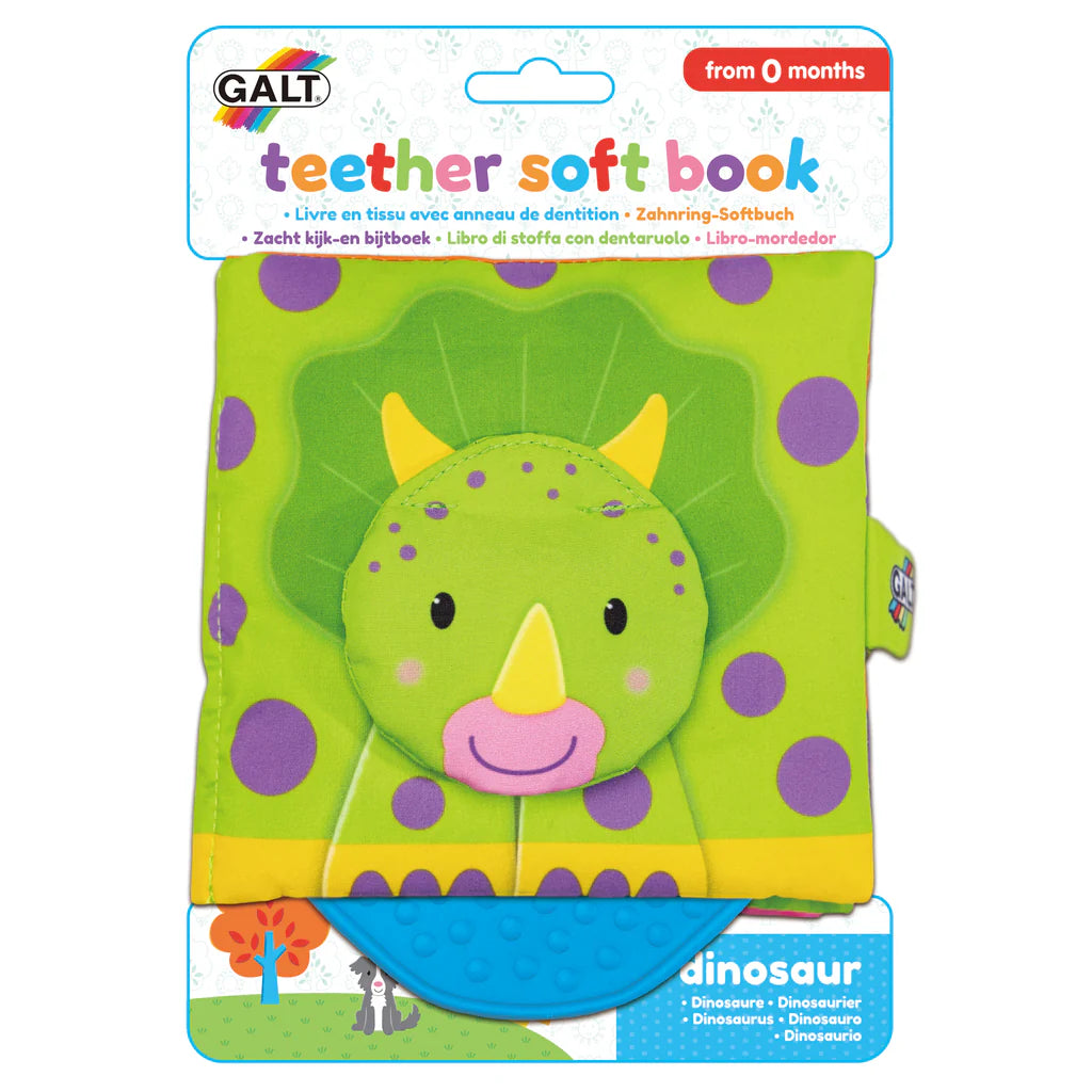 Galt Dinosaur Soft Book Teether