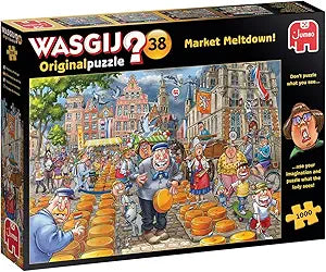 Wasgij Original Puzzle - Market Meltdown 1000 Piece