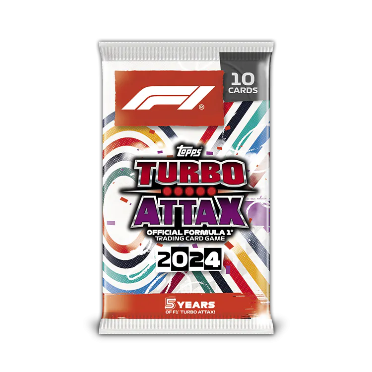 Turbo Attax Formula 1 Trading Card Game Booster
