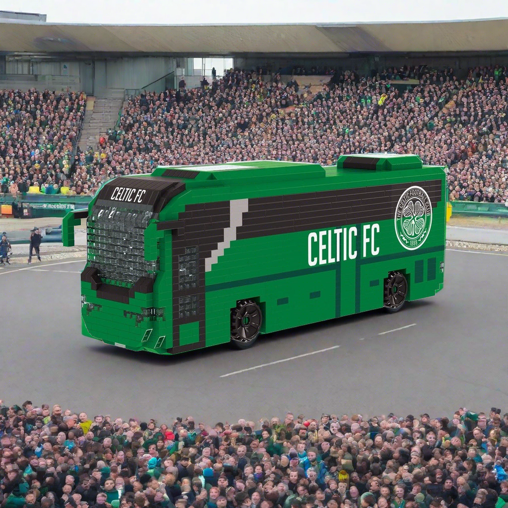 3D Celtic Team Coach Construction Set