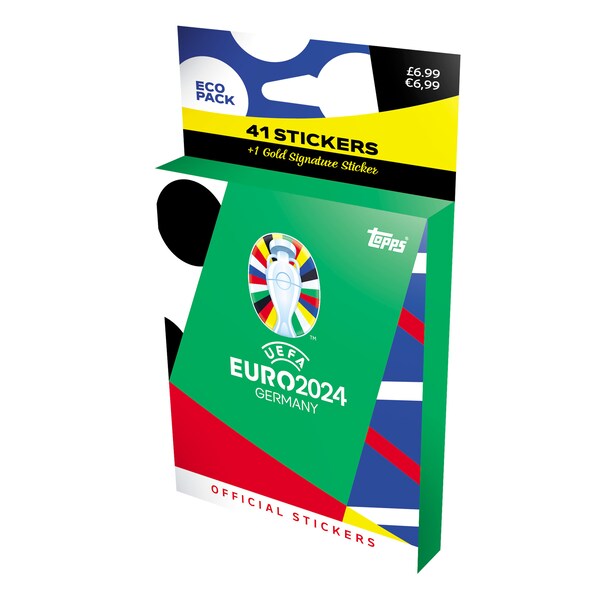Official Euro 2024 Sticker Eco Pack