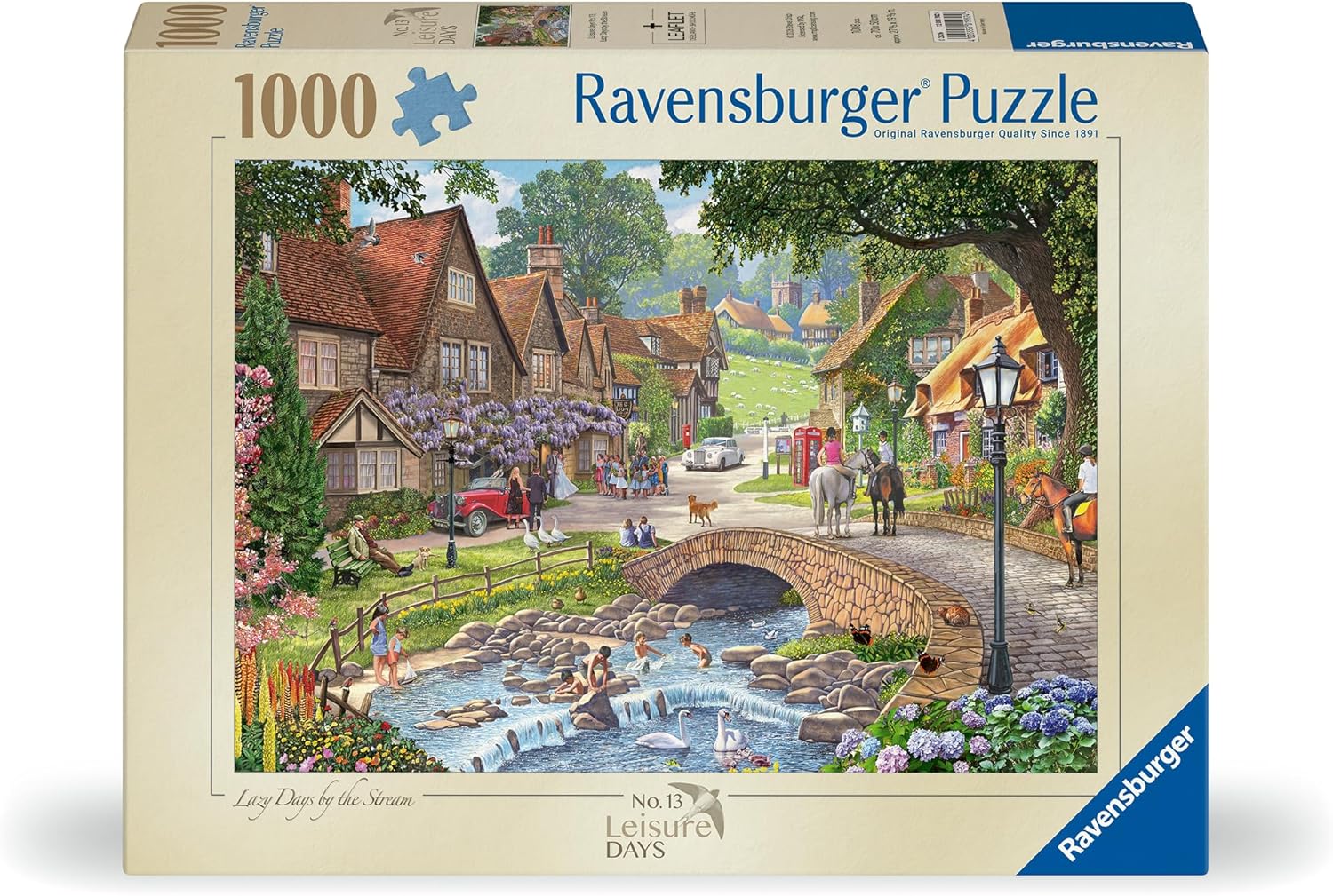 Lazy Days by Steam 1000 Piece Puzzle