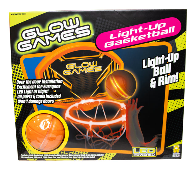 Glow Games Light Up Basketball