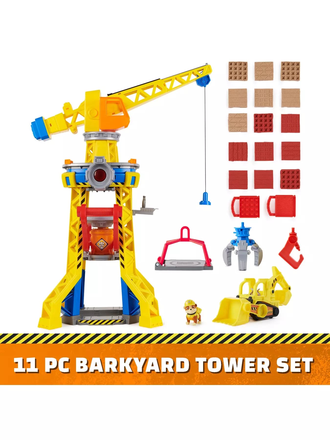 Rubble & Crew Rubbles Bark Yard Crane Tower Set