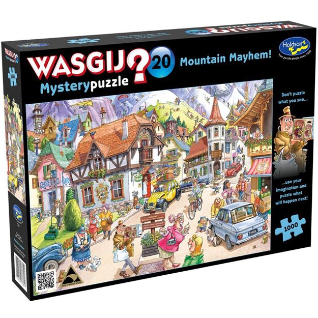 Wasgij Mystery Puzzle - Mountain Mayhem 1000 Piece