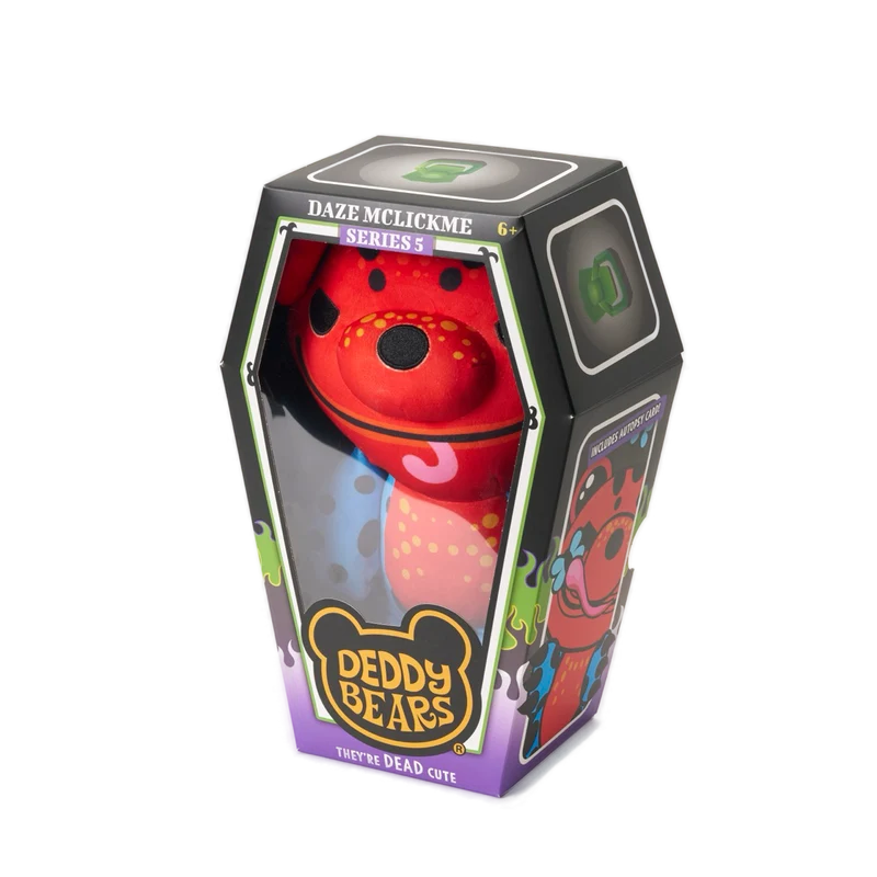 Deddy Bears Daze McLickme 12" Coffin Plush