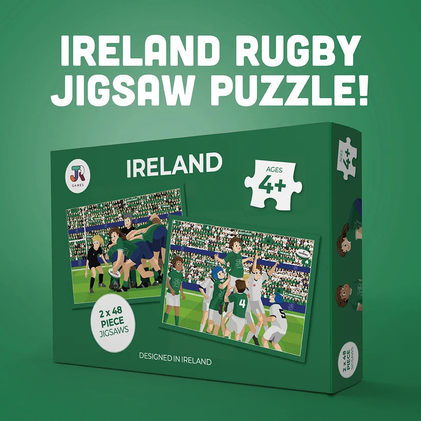 Ireland Rugby Jigsaw Puzzle 2x48 Piece