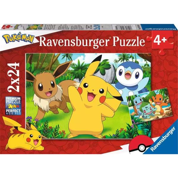 Pokemon 2x24 piece Jigsaw Puzzle