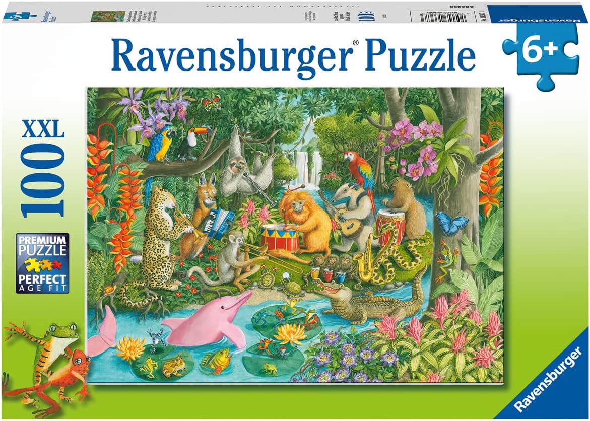 Rainforest River Band 100 XXL Piece Jigsaw Puzzle