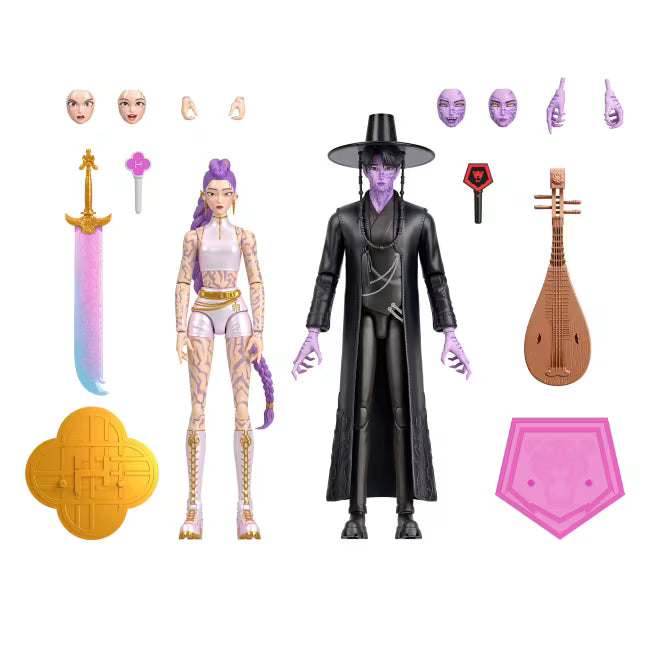 K-Pop Demon Hunters Rumi & Jinu Final Battle Action Figure Set