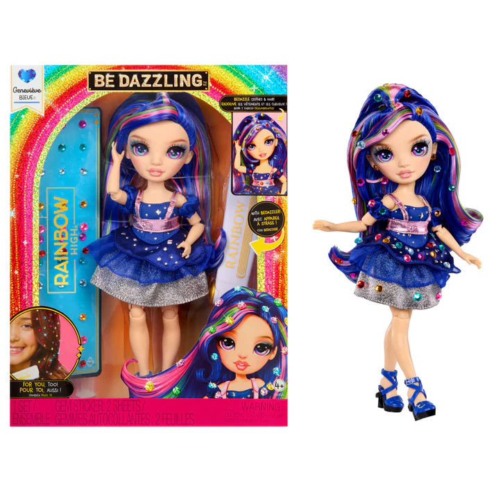 Rainbow High Doll Be Dazzling Genevieve Bleue