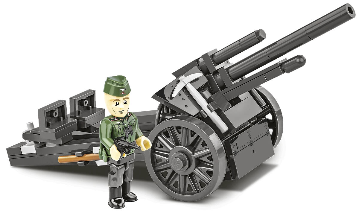 Cobi 2292 10.5cm LeFH18 Field Gun 1:35 Scale Set