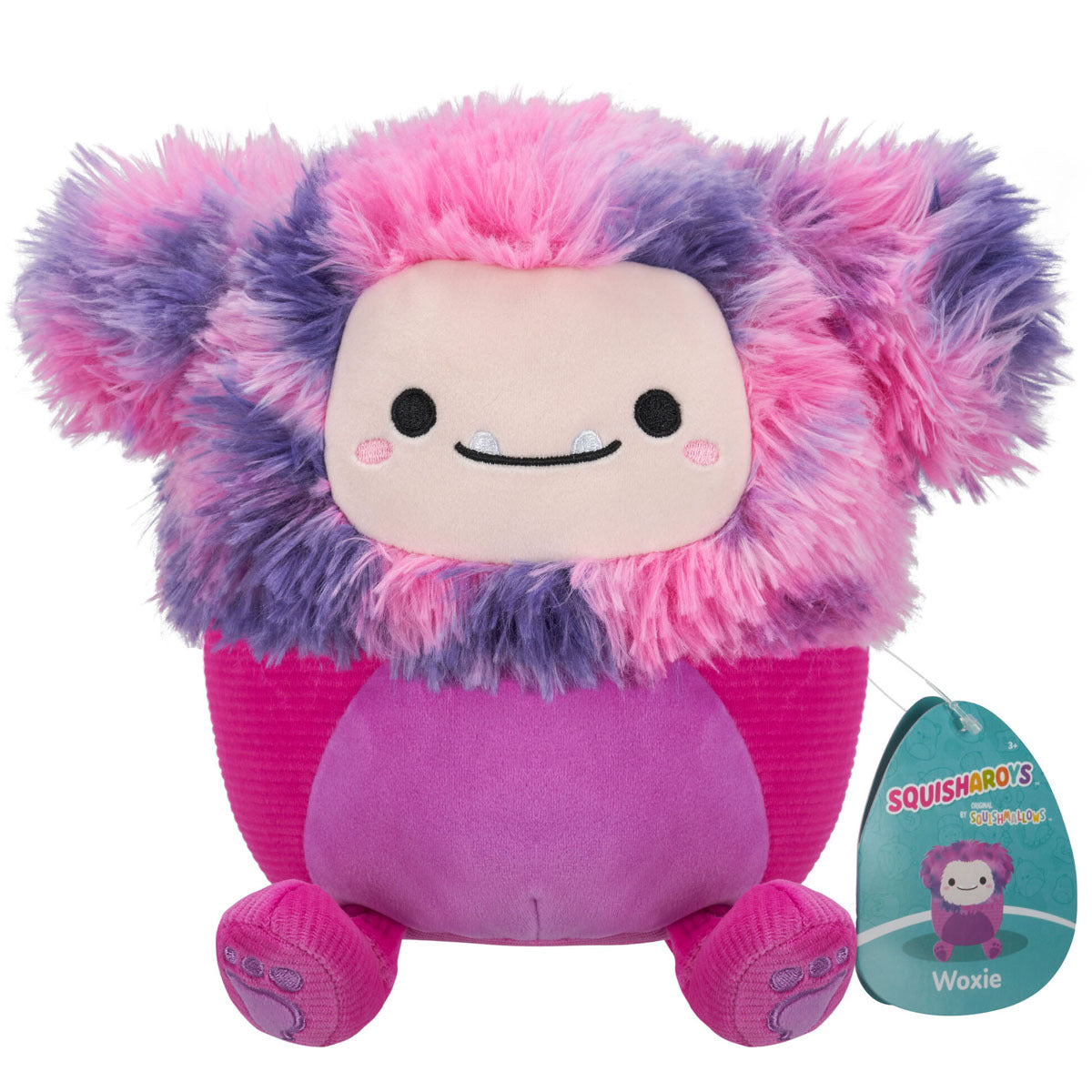 Squishmallows Squisharoys 18cm Woxie The Yeti