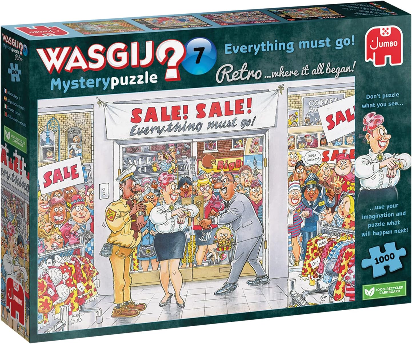 Wasgij Original Puzzle - Everything Must Go! 1000 Piece