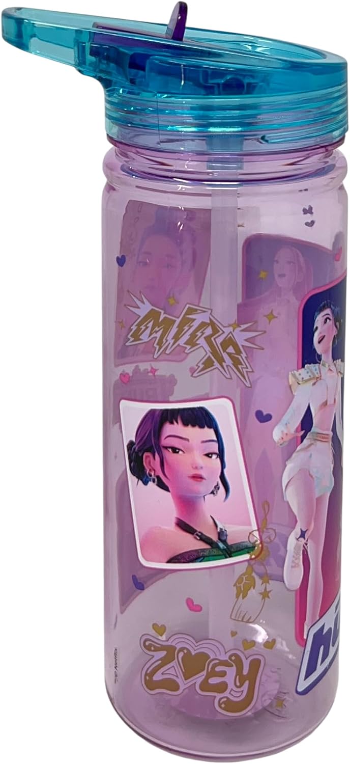 K-Pop Demon Hunter Large Plastic Sipper Bottle 580