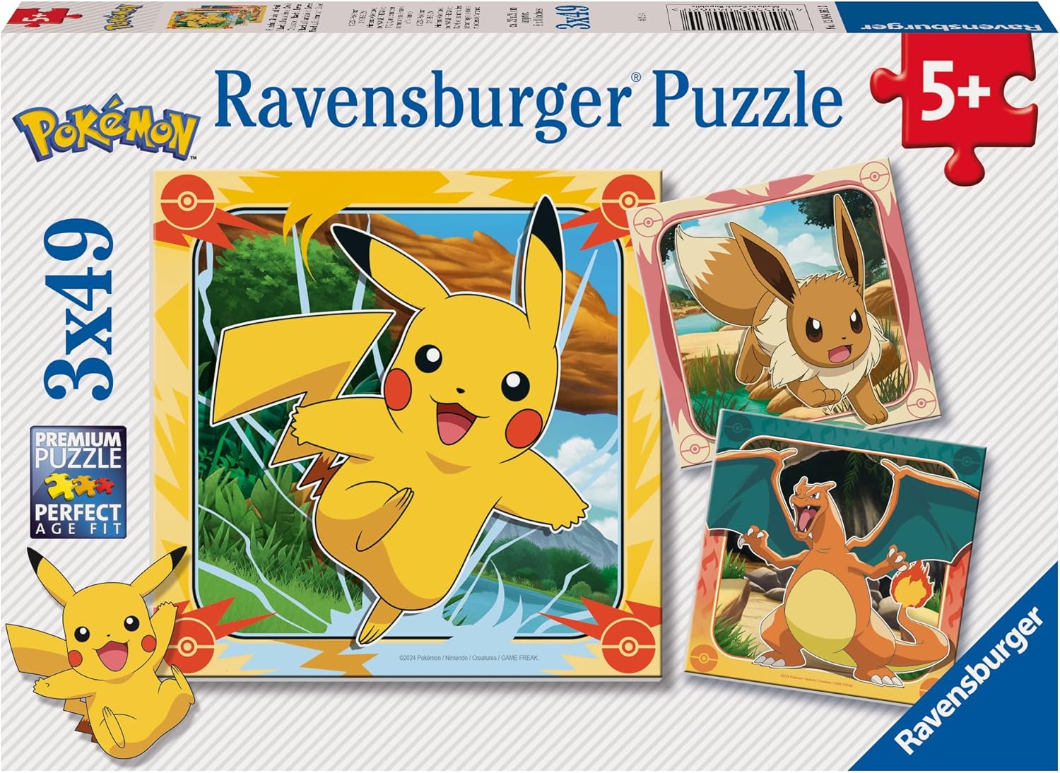 Pokemon 3x49 Piece Jigsaws