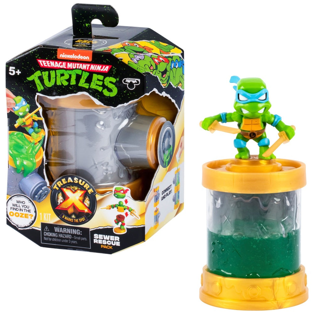 Teenage Mutant Ninja Turtles Treasure X Sewer Rescue Pack