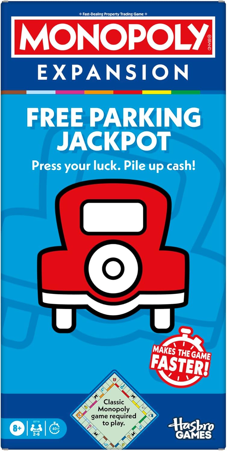 Monopoly Free Parking Jackpot Expansion Game