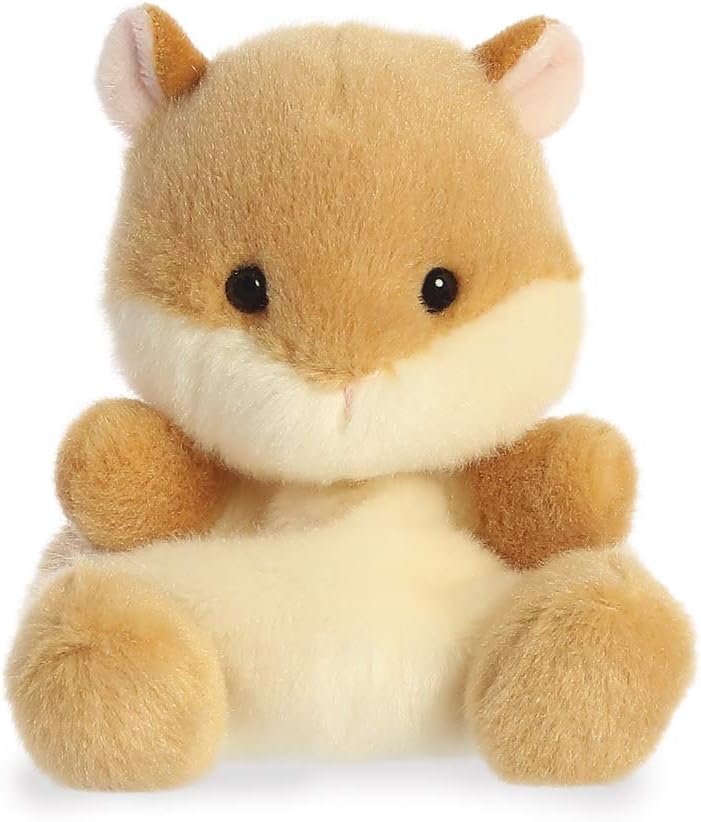 Palm Pals Happy Hamster 12cm Soft Toy