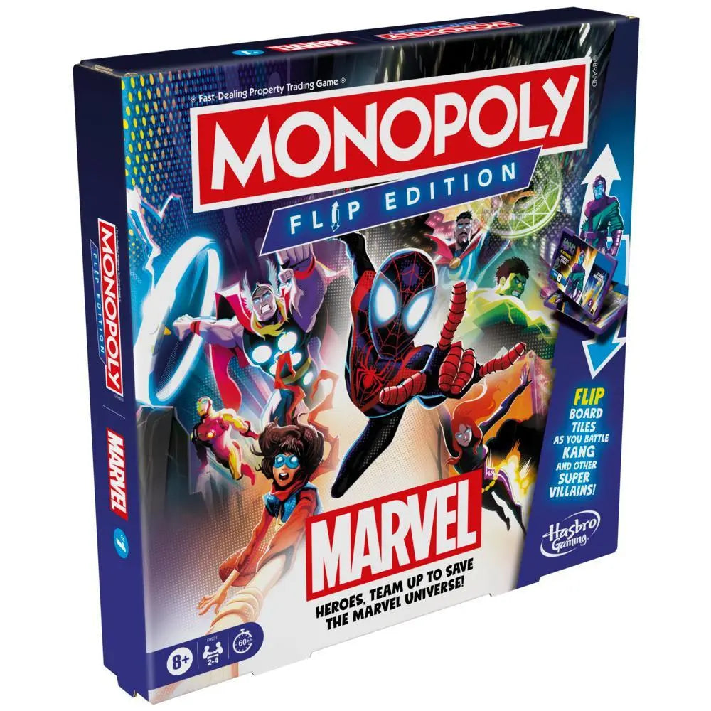 Monopoly Flip Marvel Game