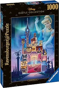 Disney Castle Collection: Cinderella 1000 Piece Jigsaw