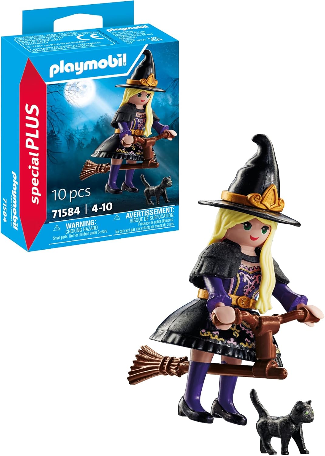 Playmobil Witch with Cat