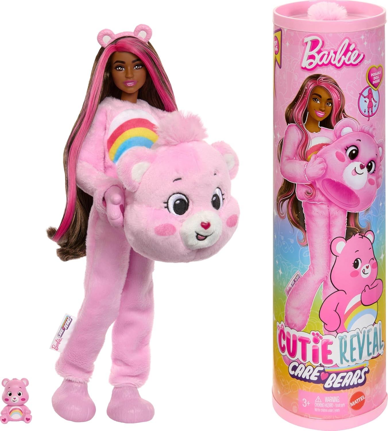 Barbie Cutie Reveal Care Bears Cheer Bear