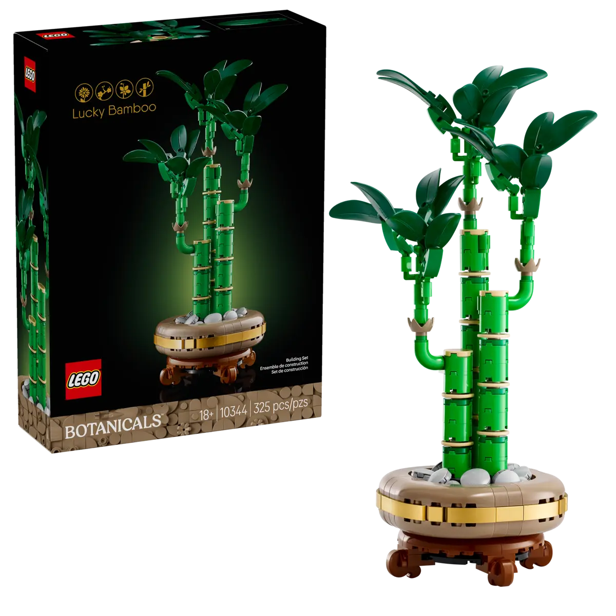 LEGO Botanical Collection 10344 Flowers Lucky Bamboo