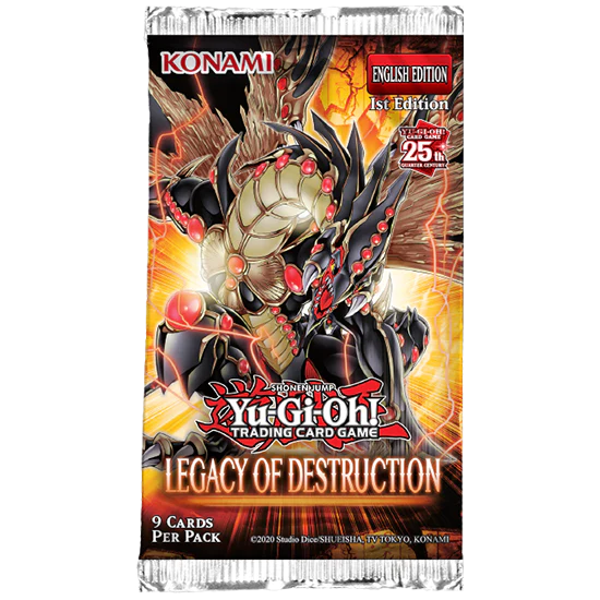 Yu-Gi-Oh! Legacy Of Destruction Booster Pack