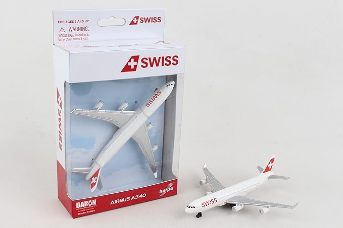 Daron Swiss Single Diecast Plane