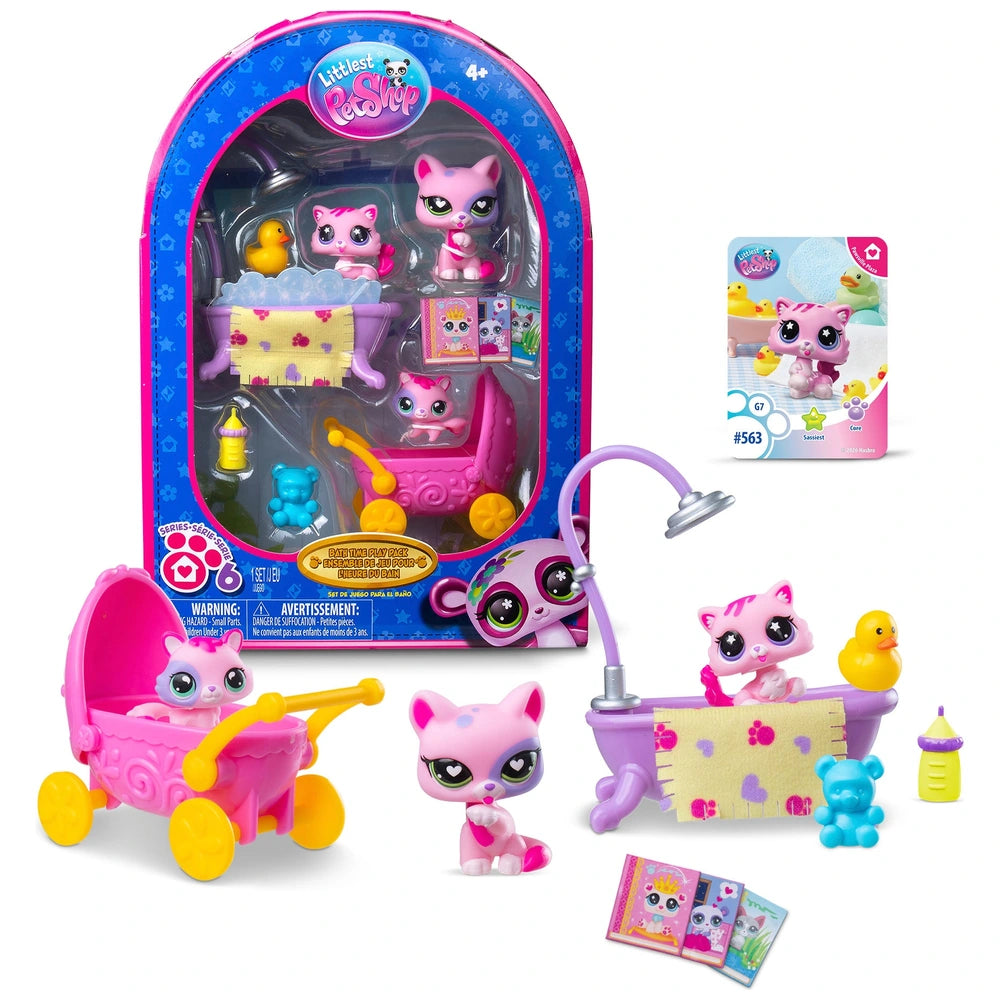 Littlest Pet Shop Bath Time Play Pack
