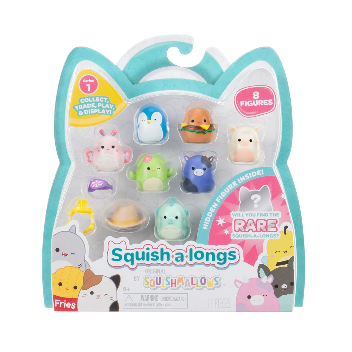 Squish-A-Longs by Original Squishmallows Series 1 8 Pack