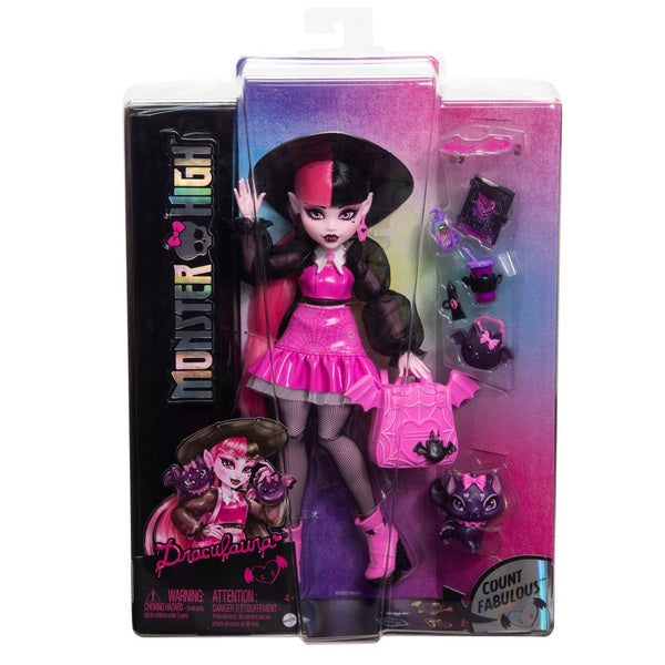 Monster High Draculaura Fashion Doll with Pet