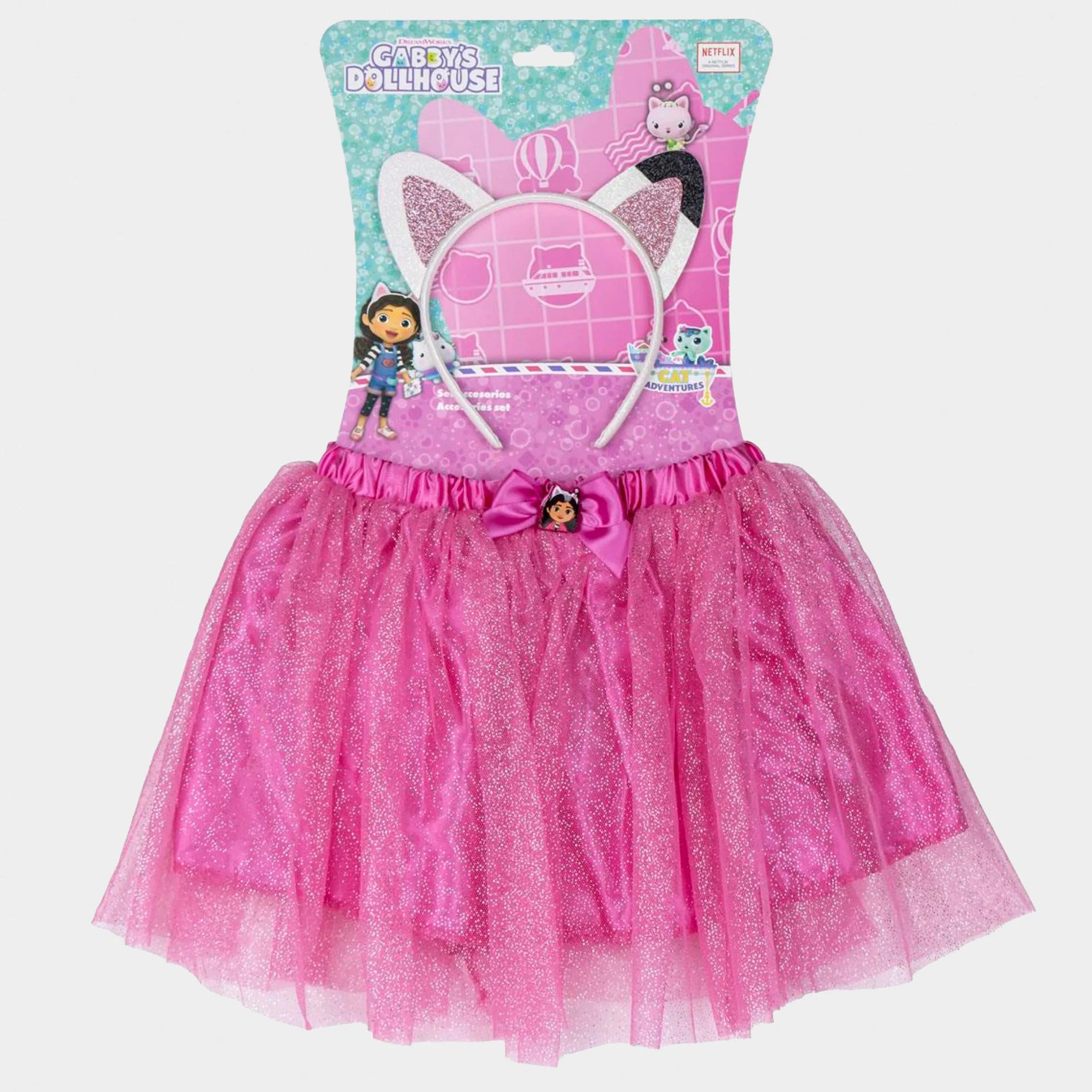 Gabbys Dollhouse Tutu & Headband Set