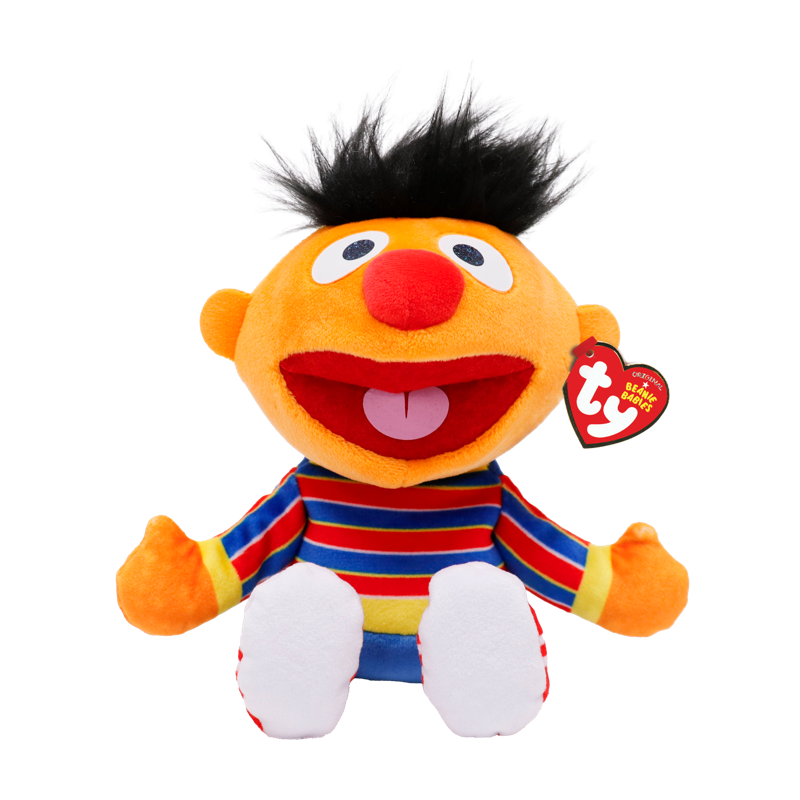 TY Ernie Sesame Street Regular Beanie