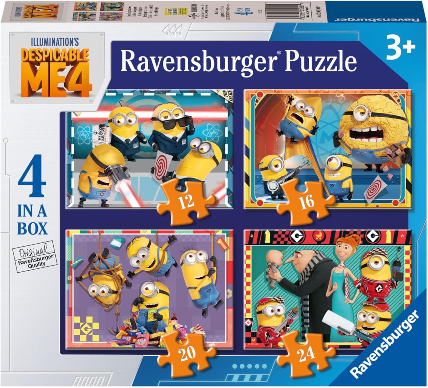 Despicable Me 12/16/20/24 Piece Jigsaw Puzzle