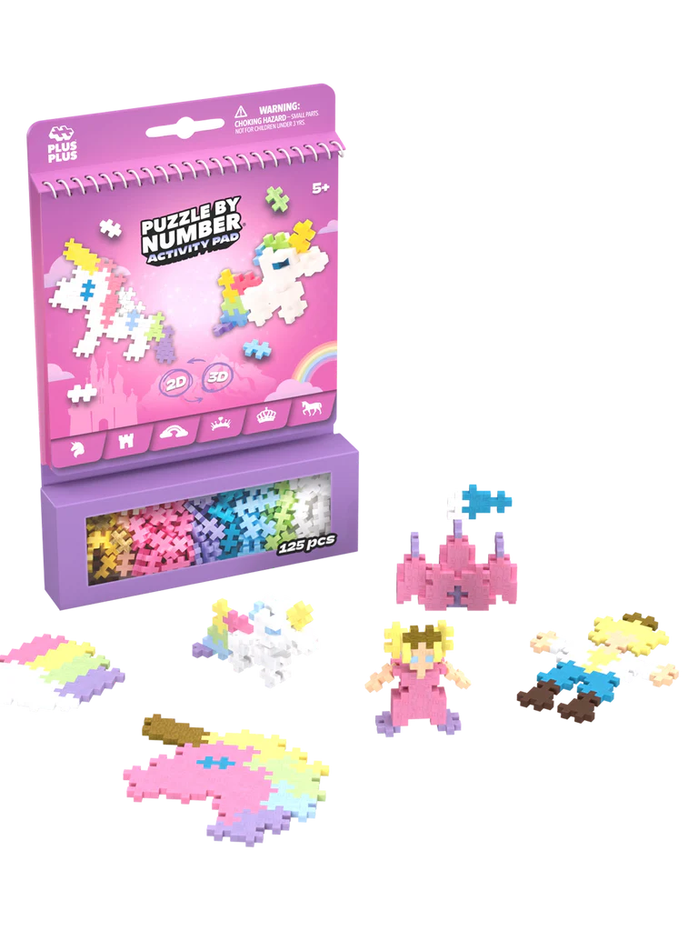 Plus-Plus Activity Pad - Fairy Tale 125 pcs