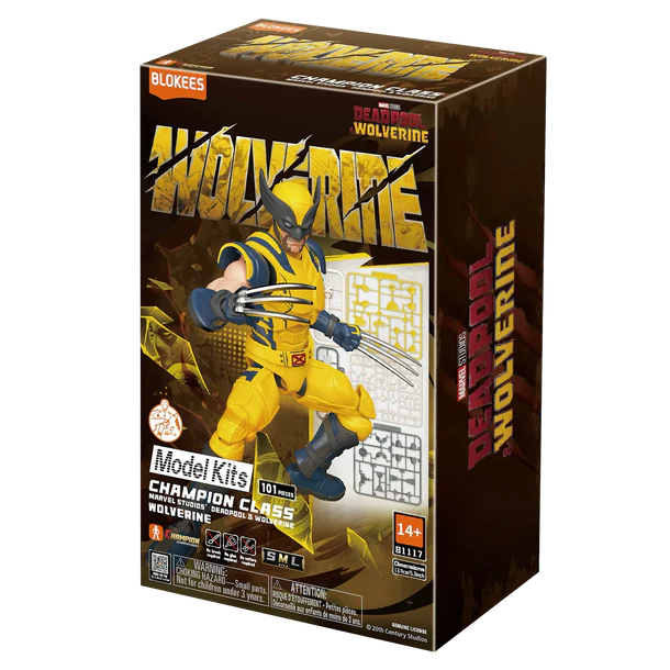 Blokees - Deadpool & Wolverine Champion Class Wolverine