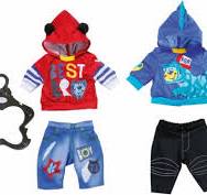 BABY born Boy Outfit 2 assorted