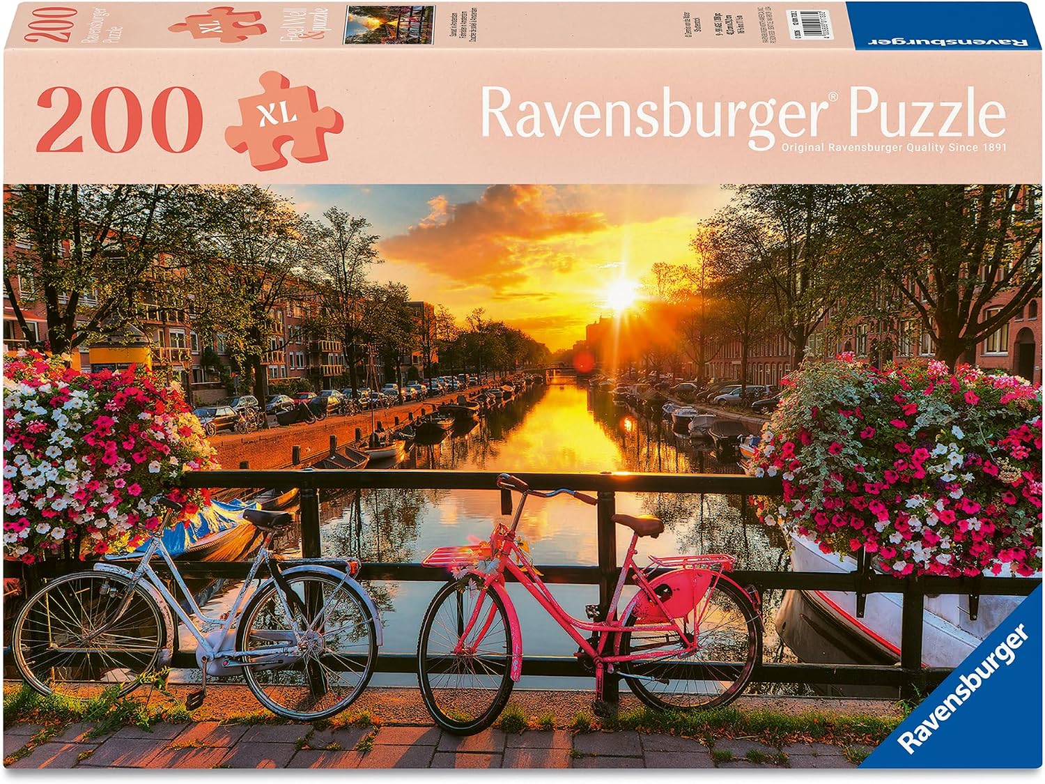 Sunset in Amsterdam 200 XL Piece Jigsaw Puzzle