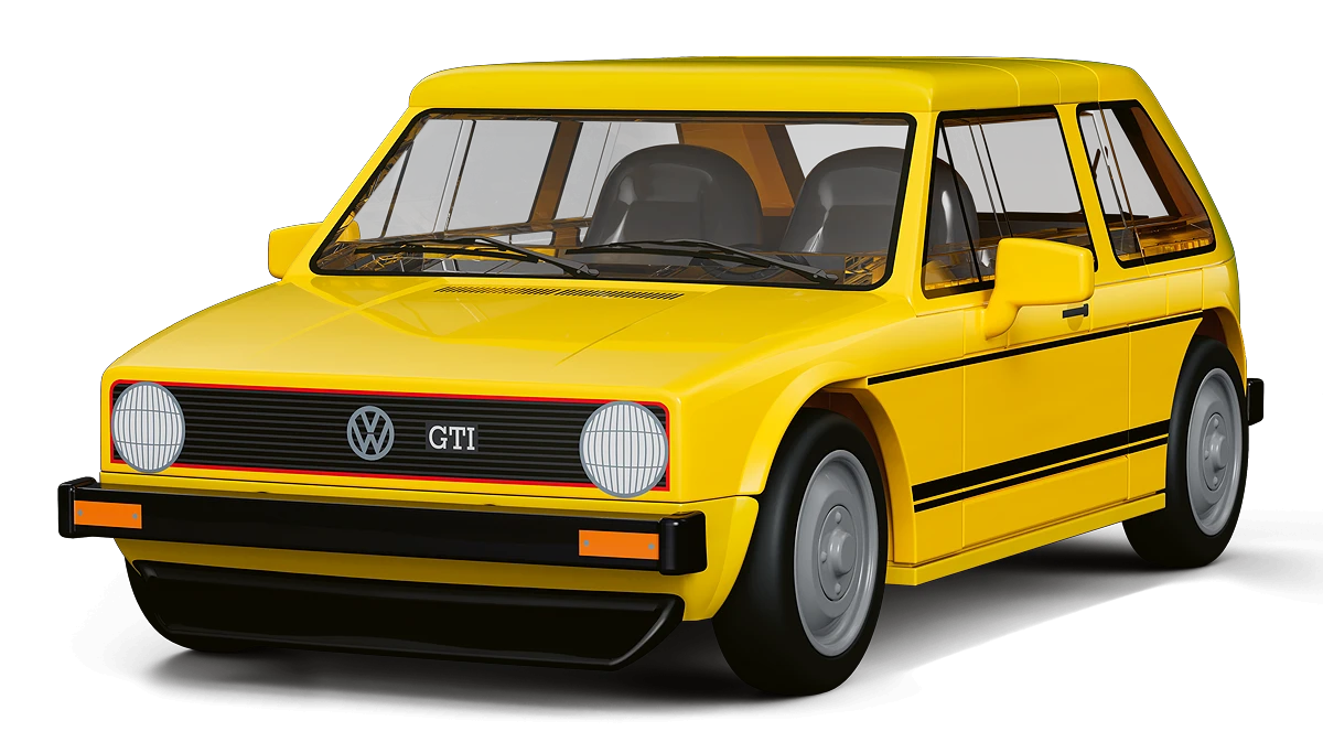 Cobi 24663 Volkswagen Golf GTI Scale Set